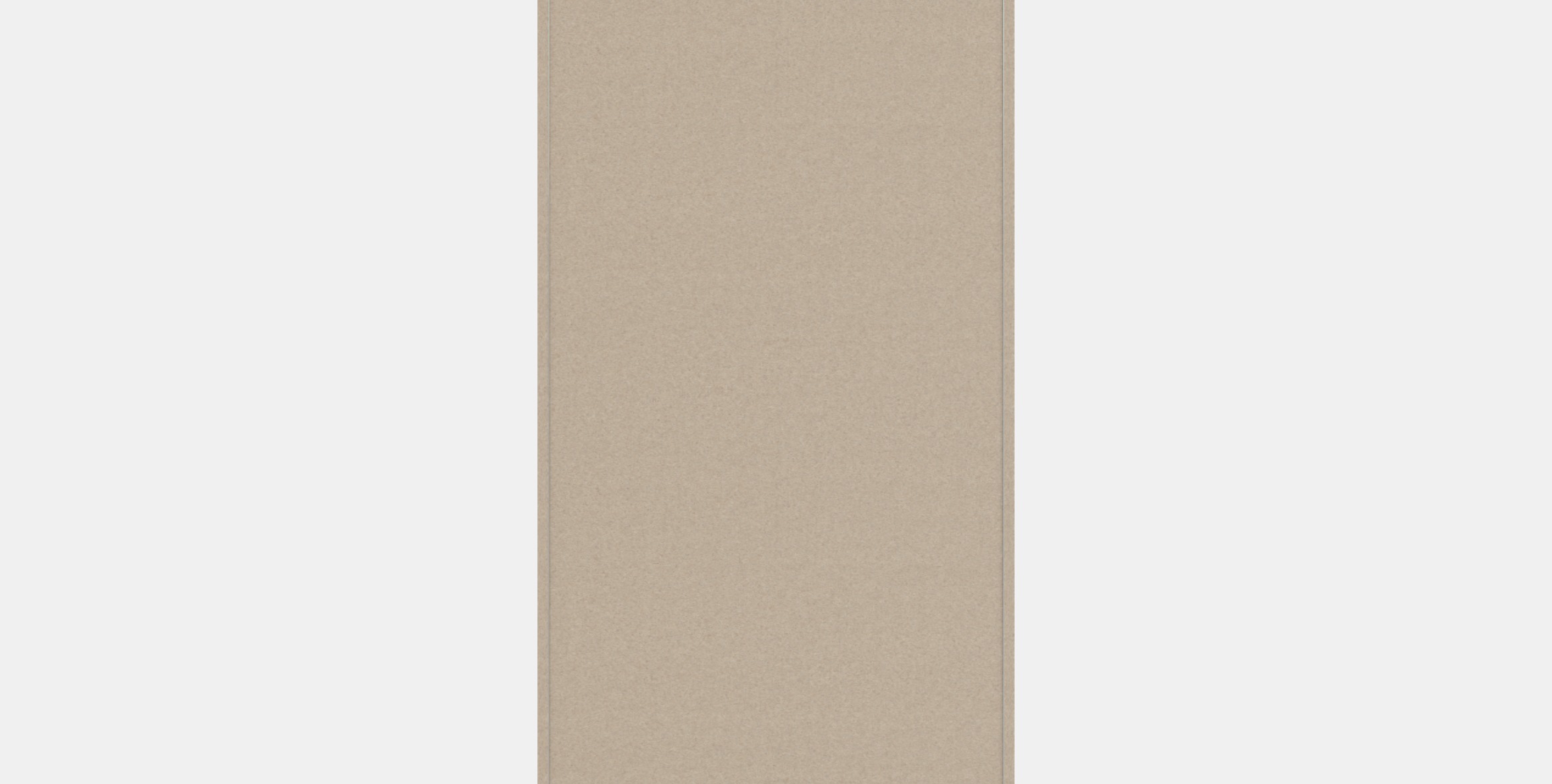 METOD High cabinet frame 4 Low-poly 3D model_15