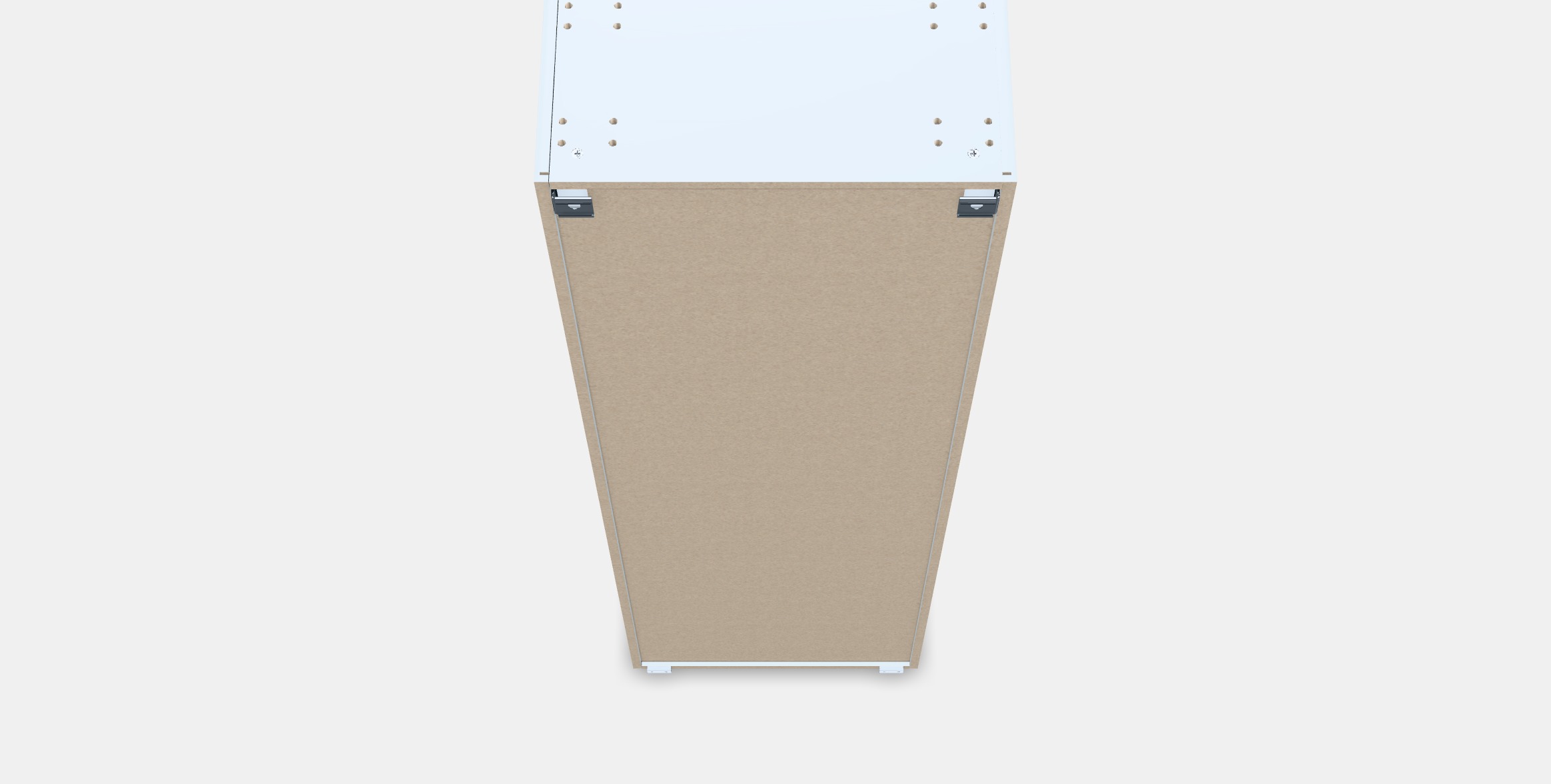 METOD High cabinet frame 7 Low-poly 3D model_6