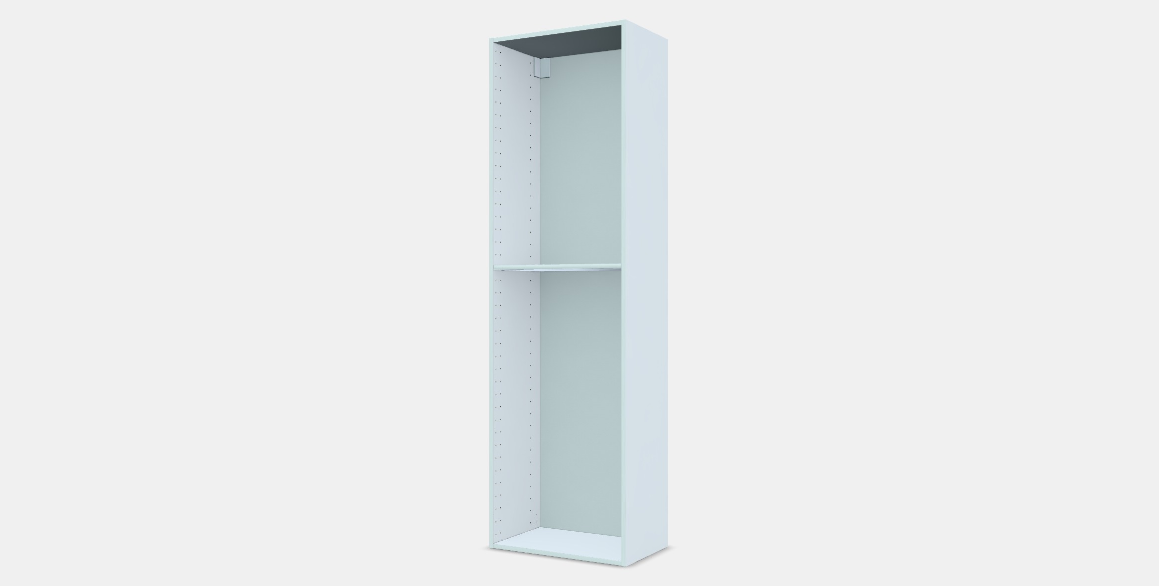 METOD High cabinet frame 7 Low-poly 3D model_12