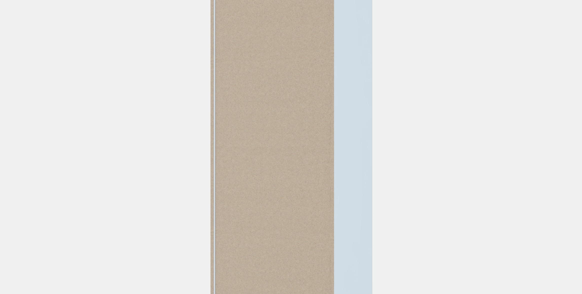 METOD High cabinet frame 7 Low-poly 3D model_5