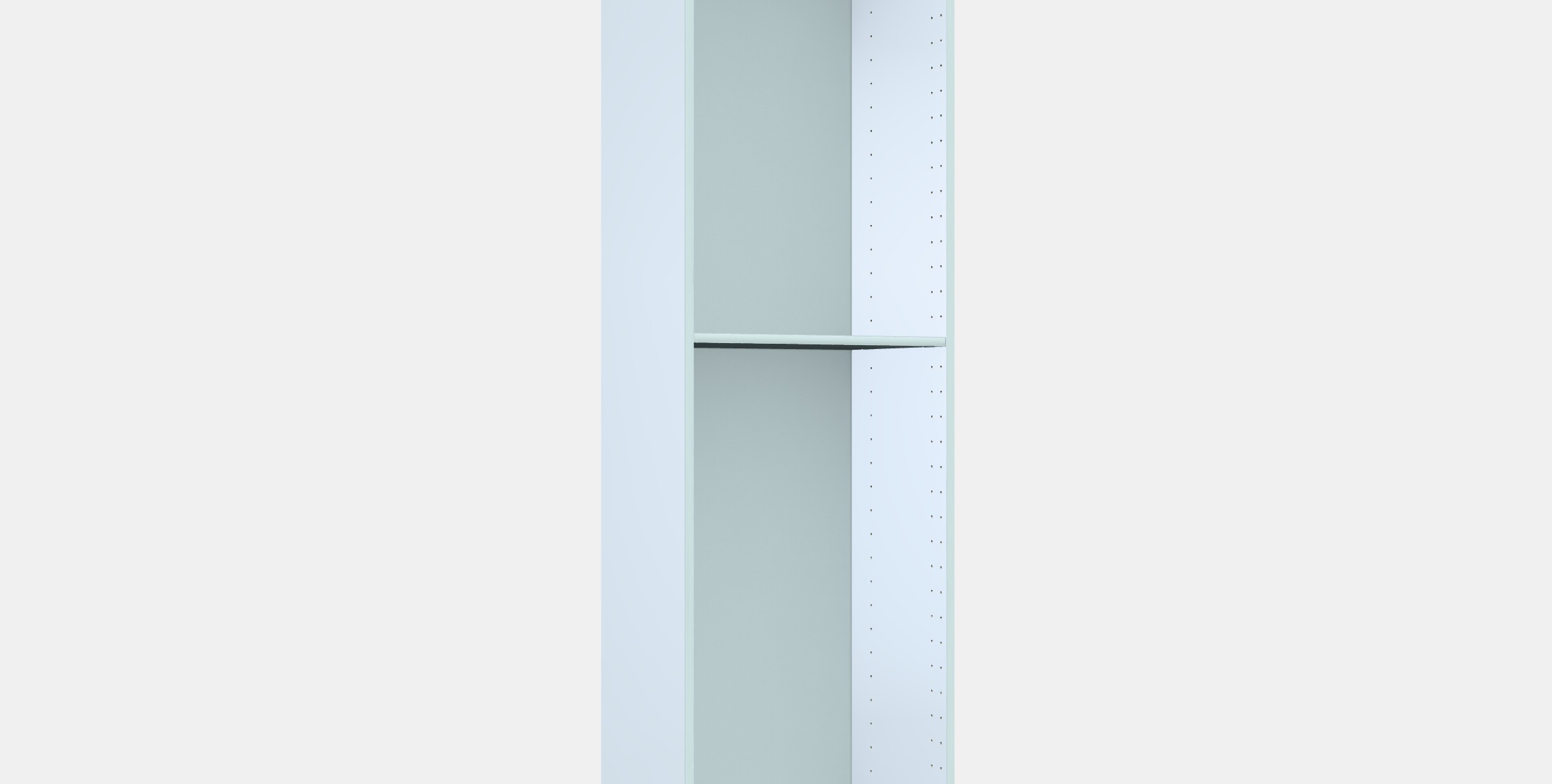 METOD High cabinet frame 7 Low-poly 3D model_9