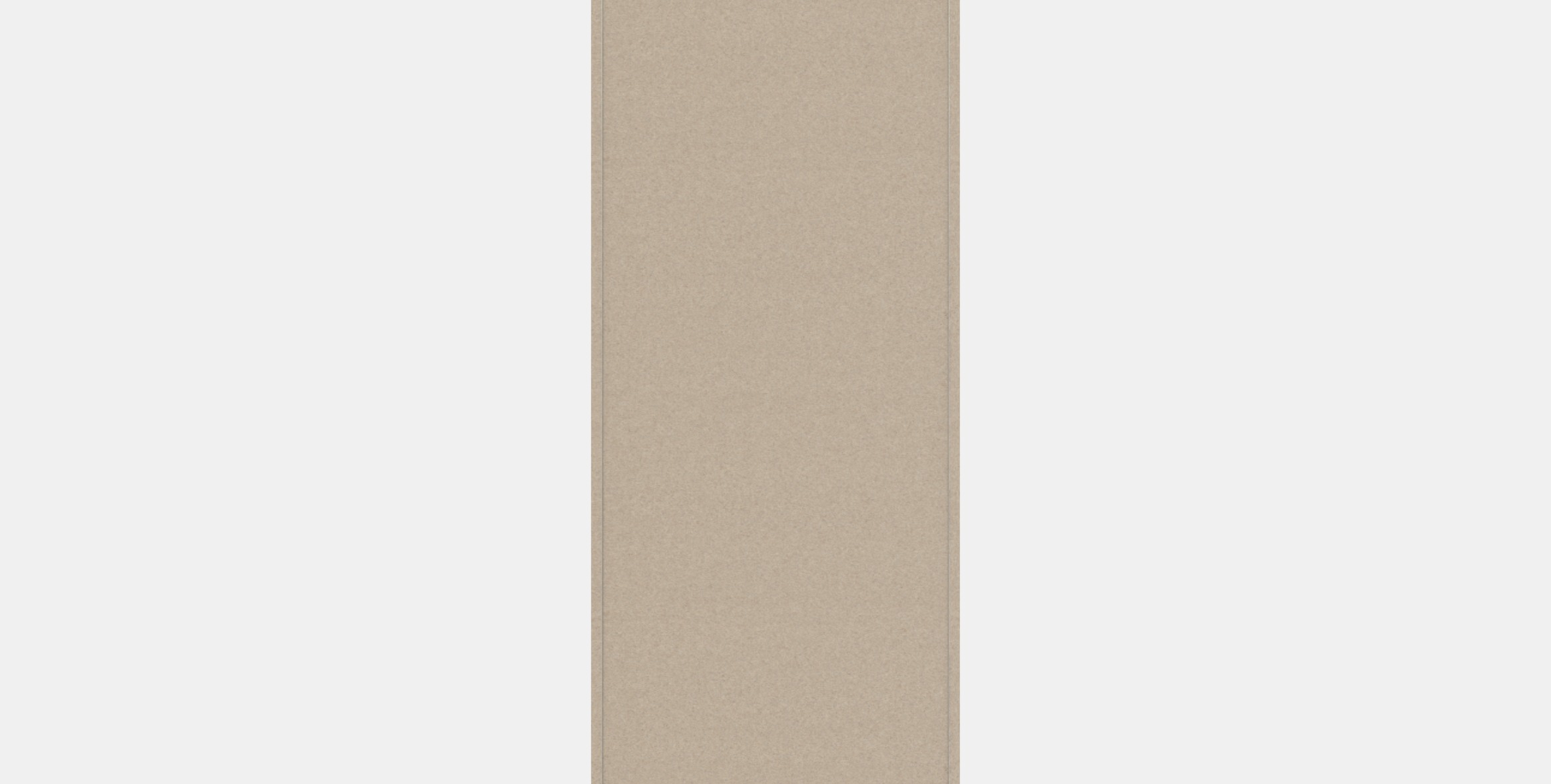 METOD High cabinet frame 7 Low-poly 3D model_15