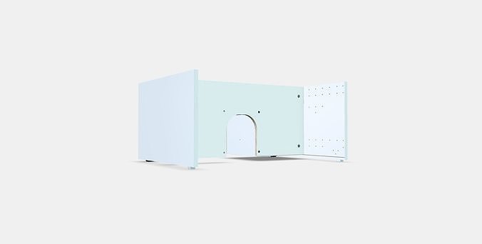 METOD Wall cb frm f b-in extractor hood 1 Low-poly 3D model