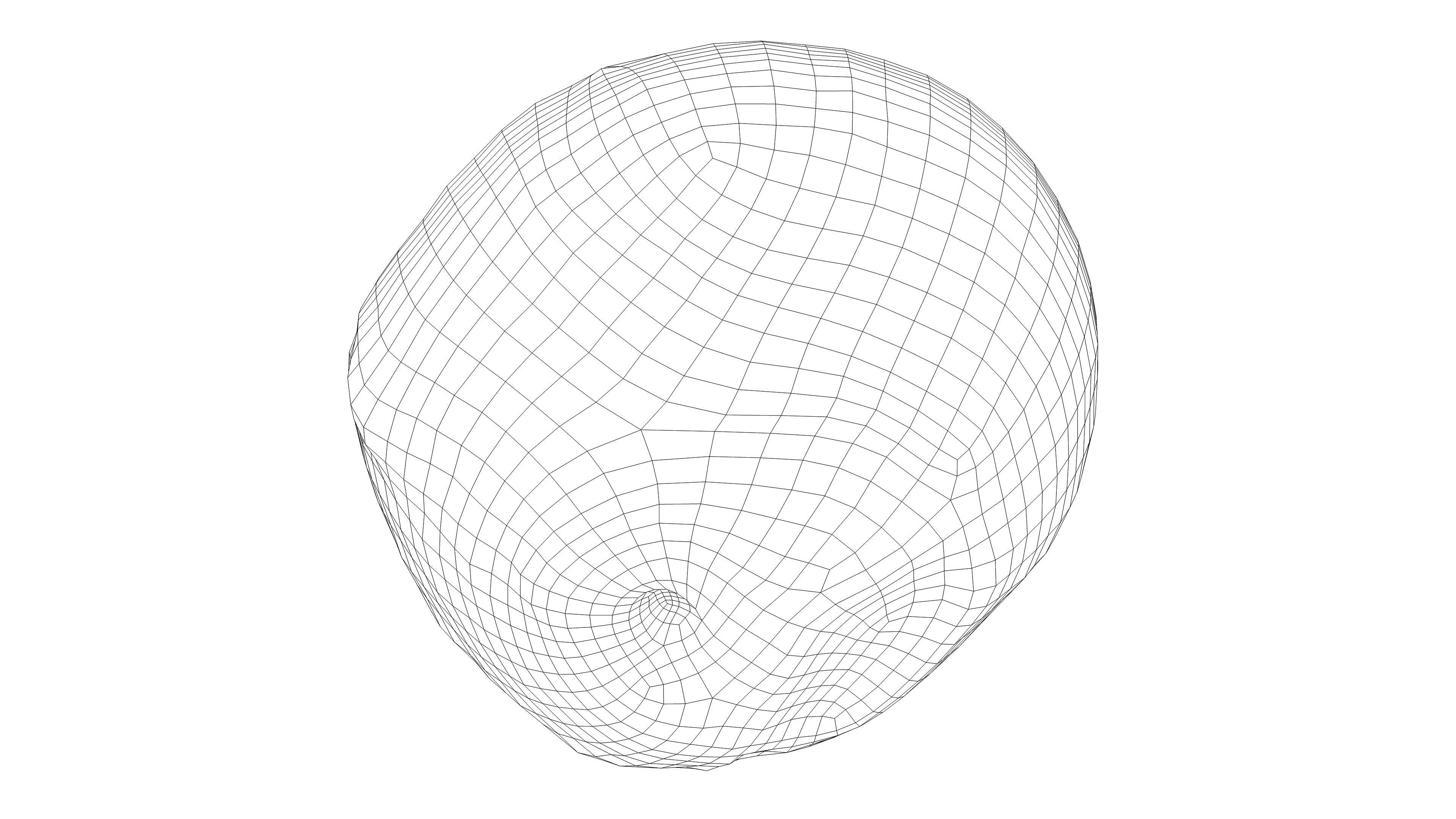 Photorealistic 3D scan of half a coconut Low-poly 3D model_18