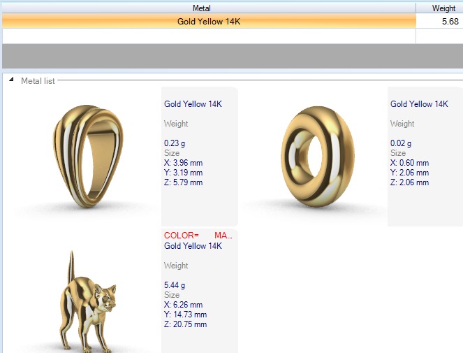 Cat Pendant 3D print model_19