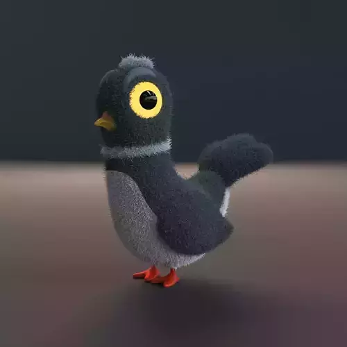 Cartoon Pigeon