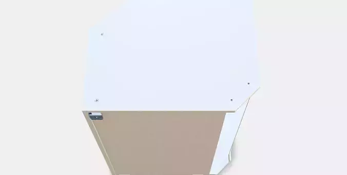 METOD Corner wall cabinet frame 1