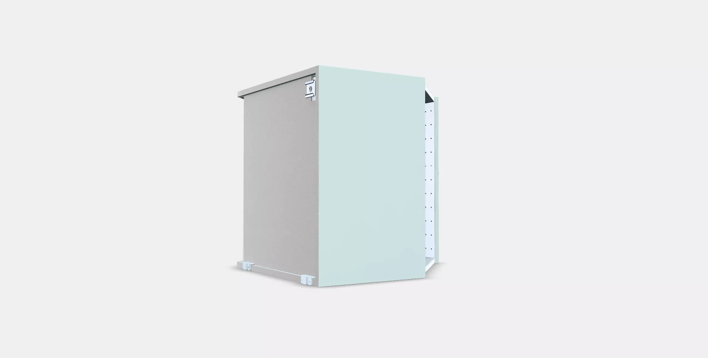 METOD Corner wall cabinet frame 2 Low-poly 3D model