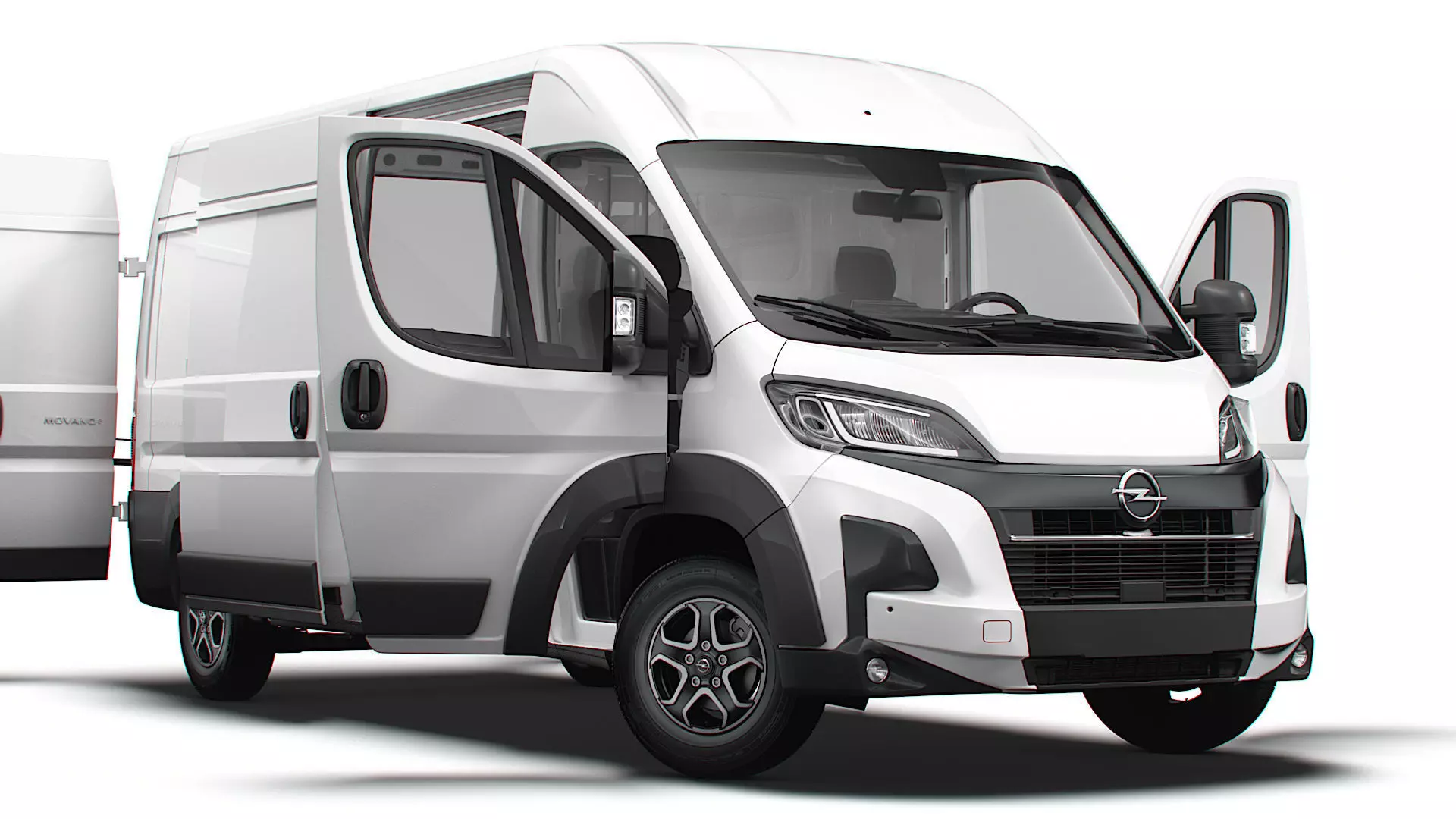 Opel Movano e Van L3H2 HQ Interior 2025 3D model