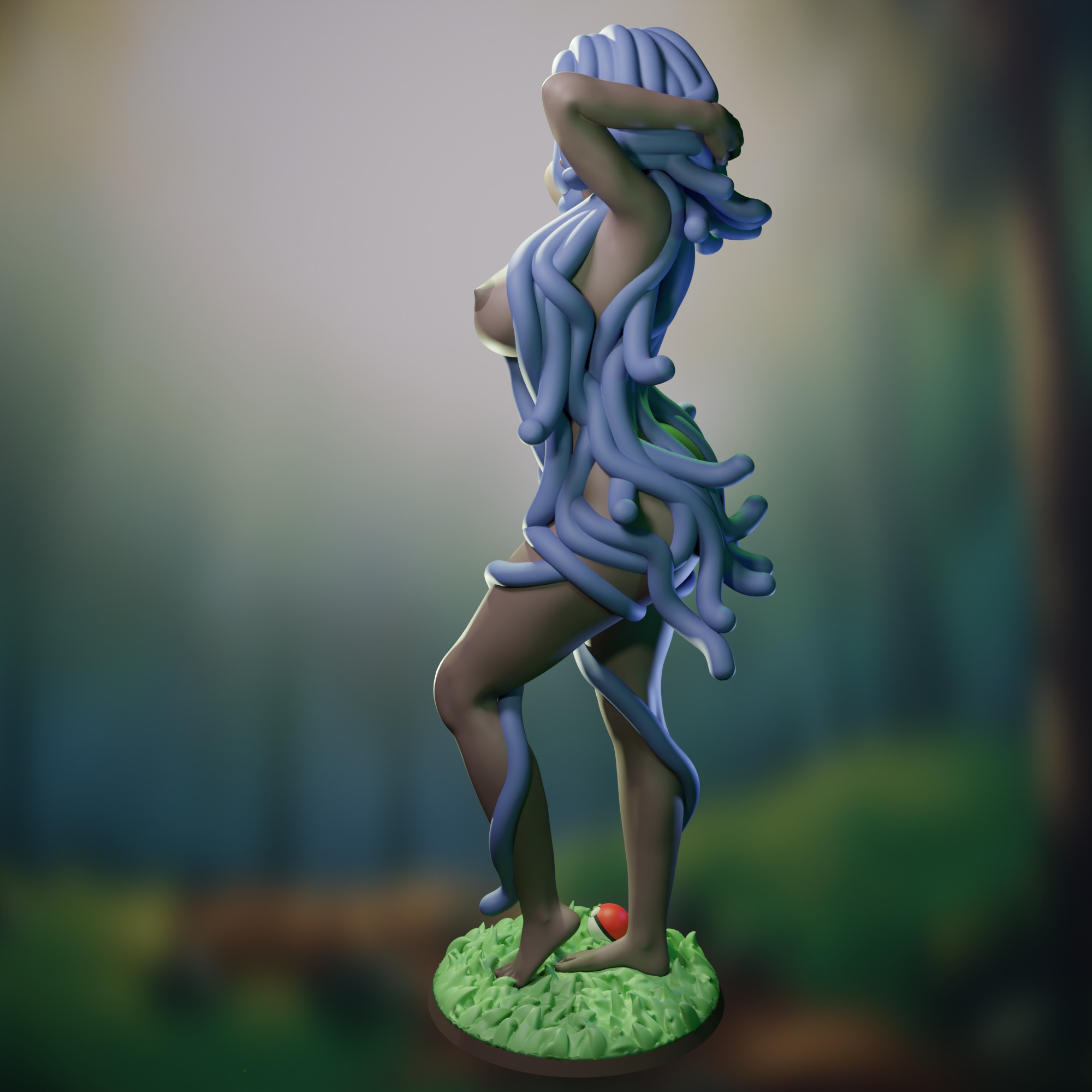 Tangela from Pokemon 3D print model_16