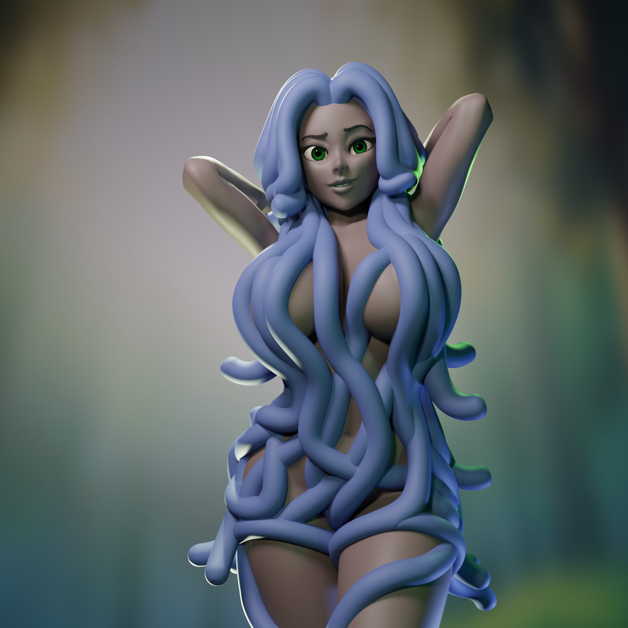 Tangela from Pokemon 3D print model_8