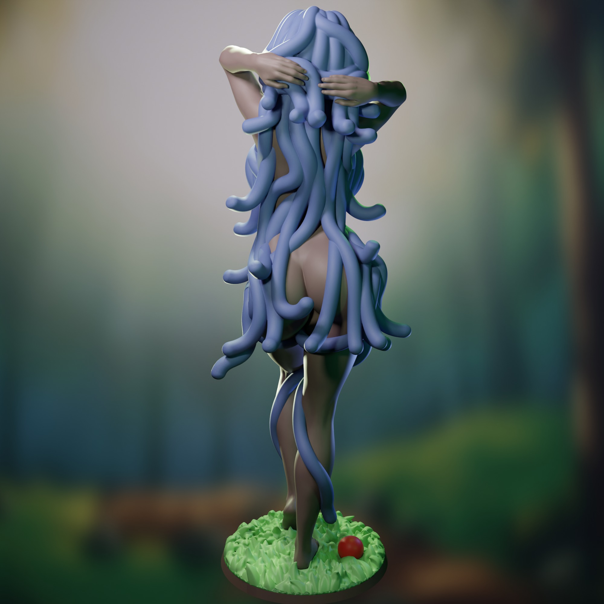 Tangela from Pokemon 3D print model_14