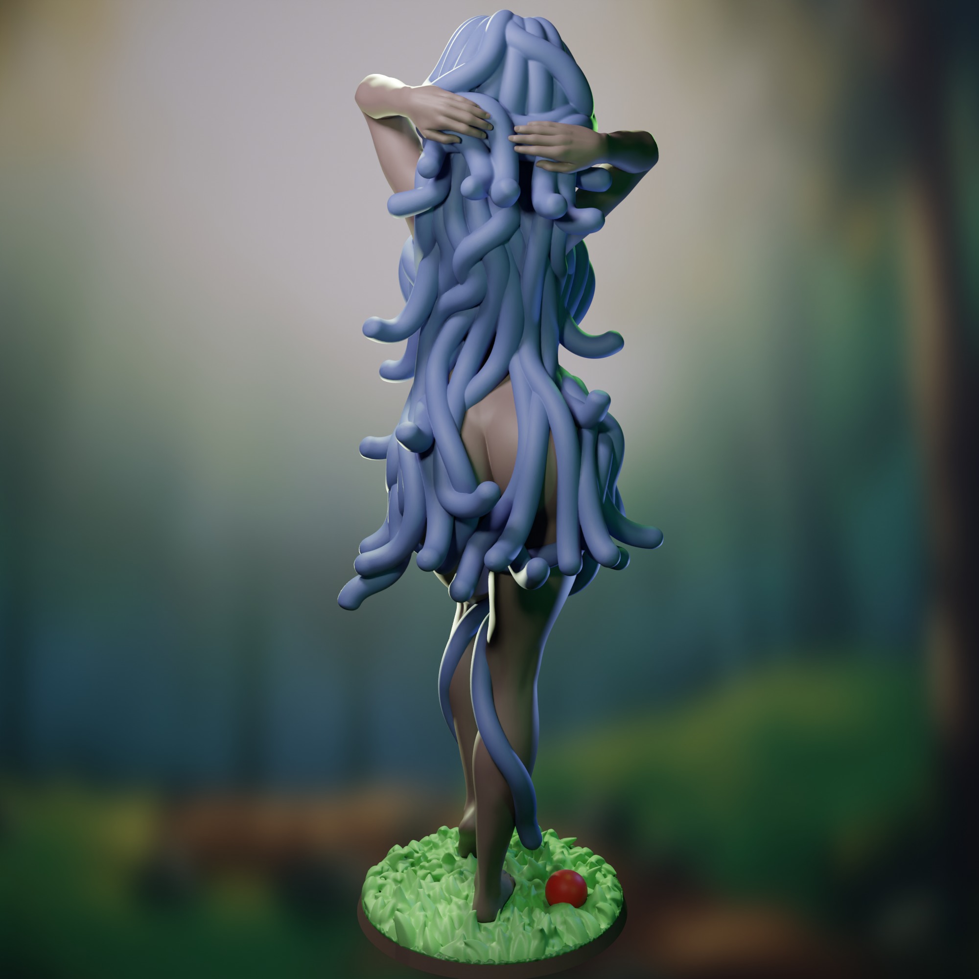 Tangela from Pokemon 3D print model_5