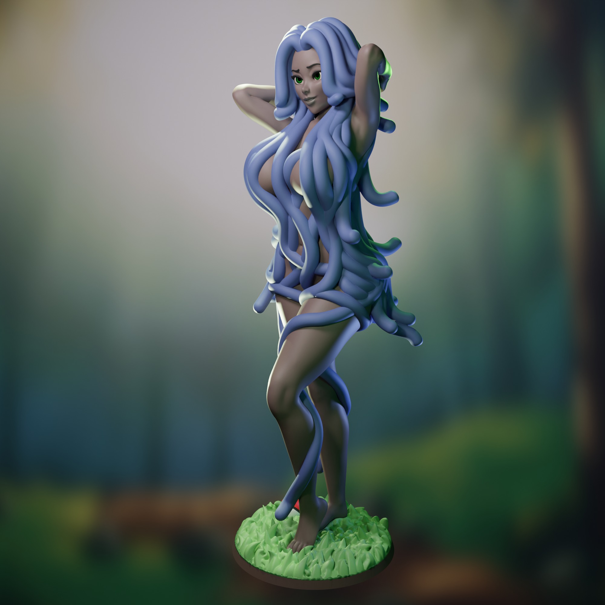 Tangela from Pokemon 3D print model_7