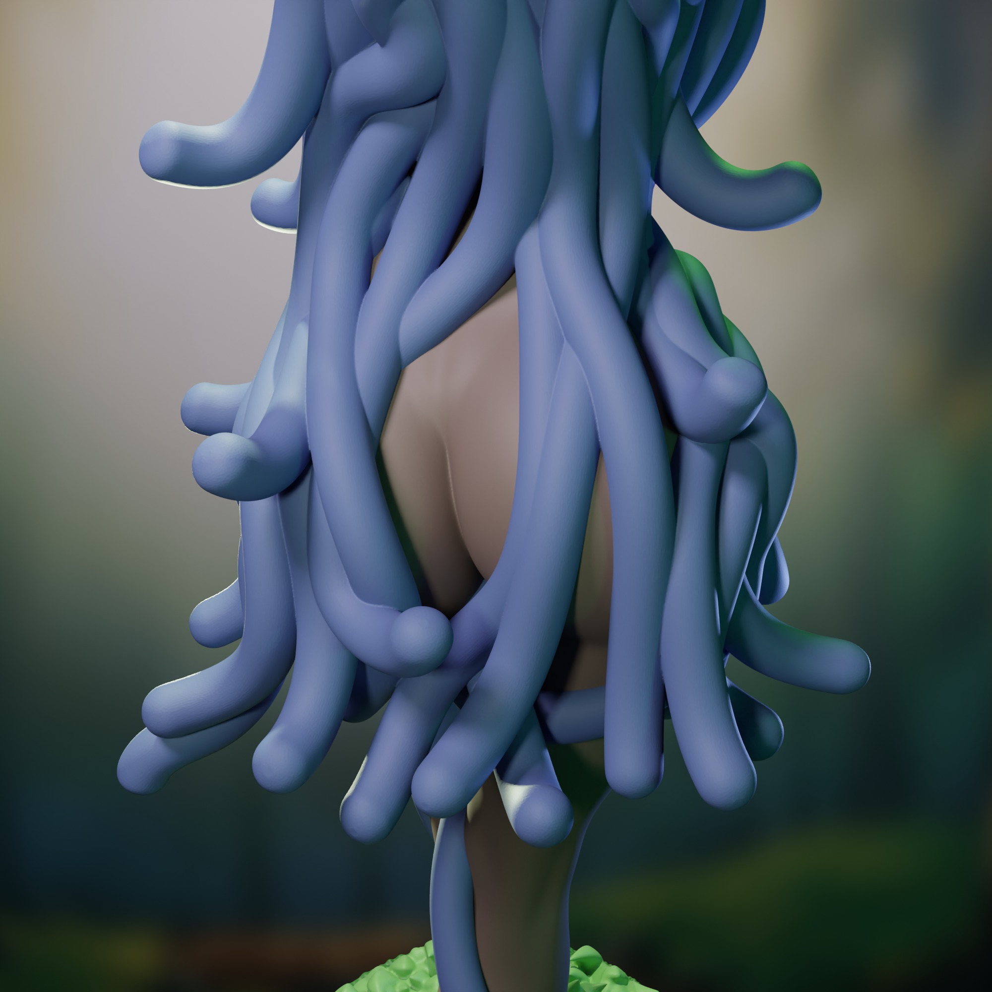 Tangela from Pokemon 3D print model_9