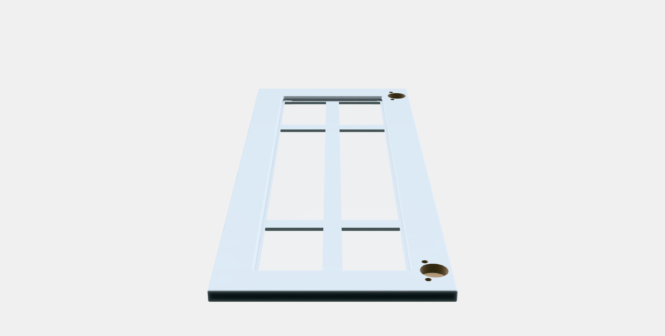 STENSUND Glass by 9 Low-poly 3D model_8