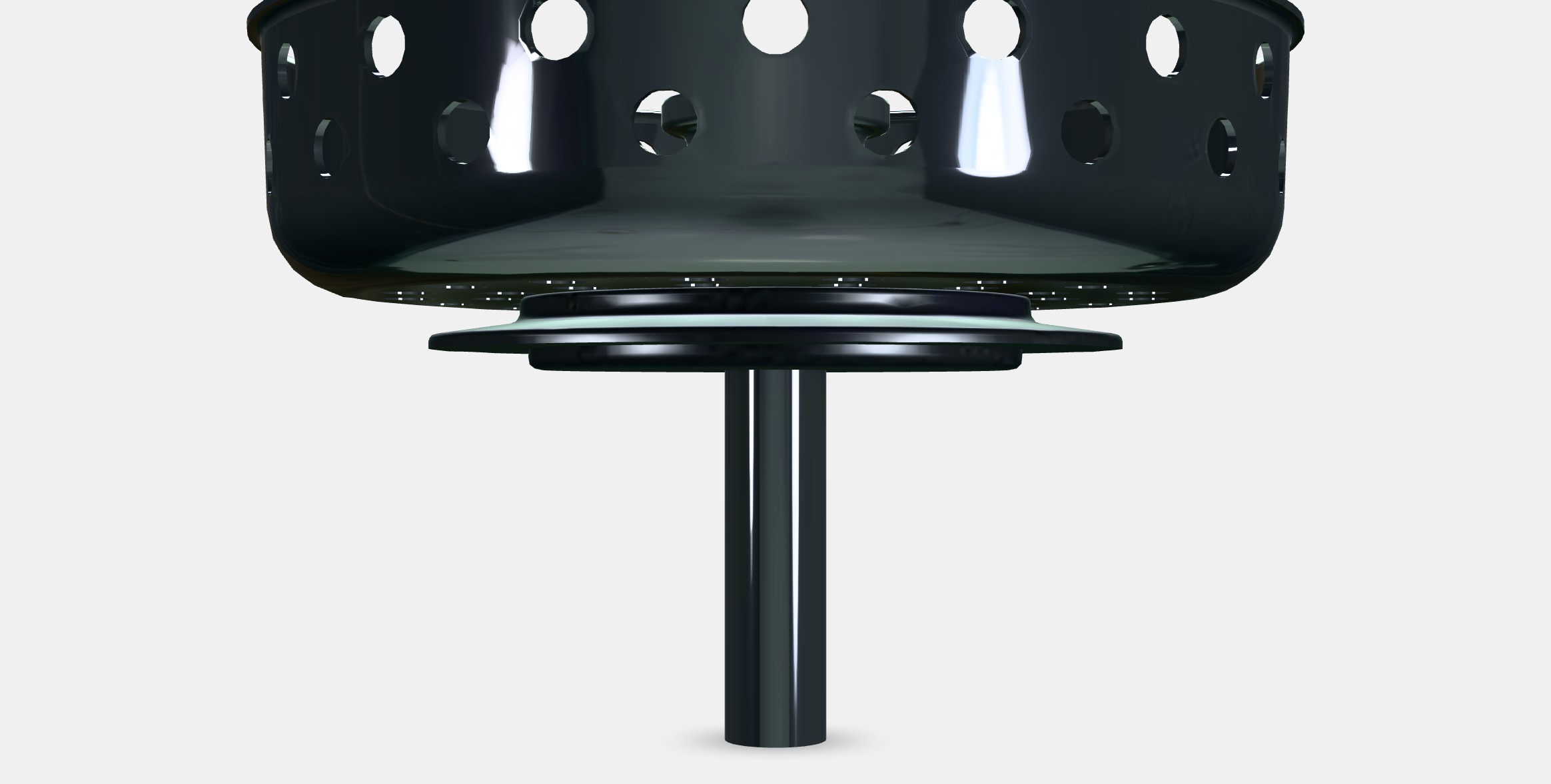 LILLVIKEN Sink stopper Low-poly 3D model_15