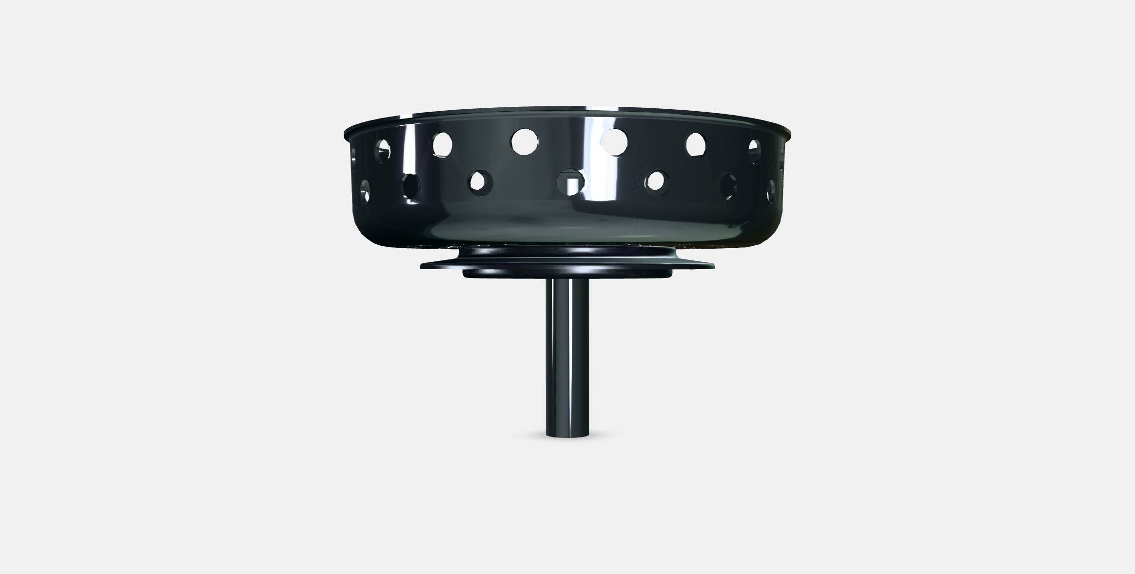 LILLVIKEN Sink stopper Low-poly 3D model_5