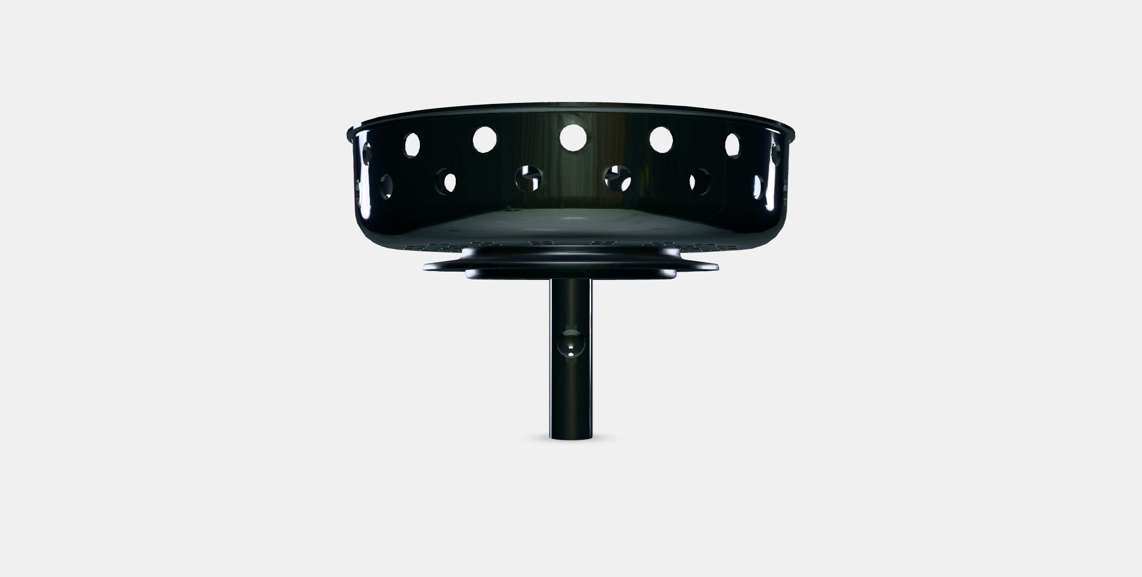 LILLVIKEN Sink stopper Low-poly 3D model_10