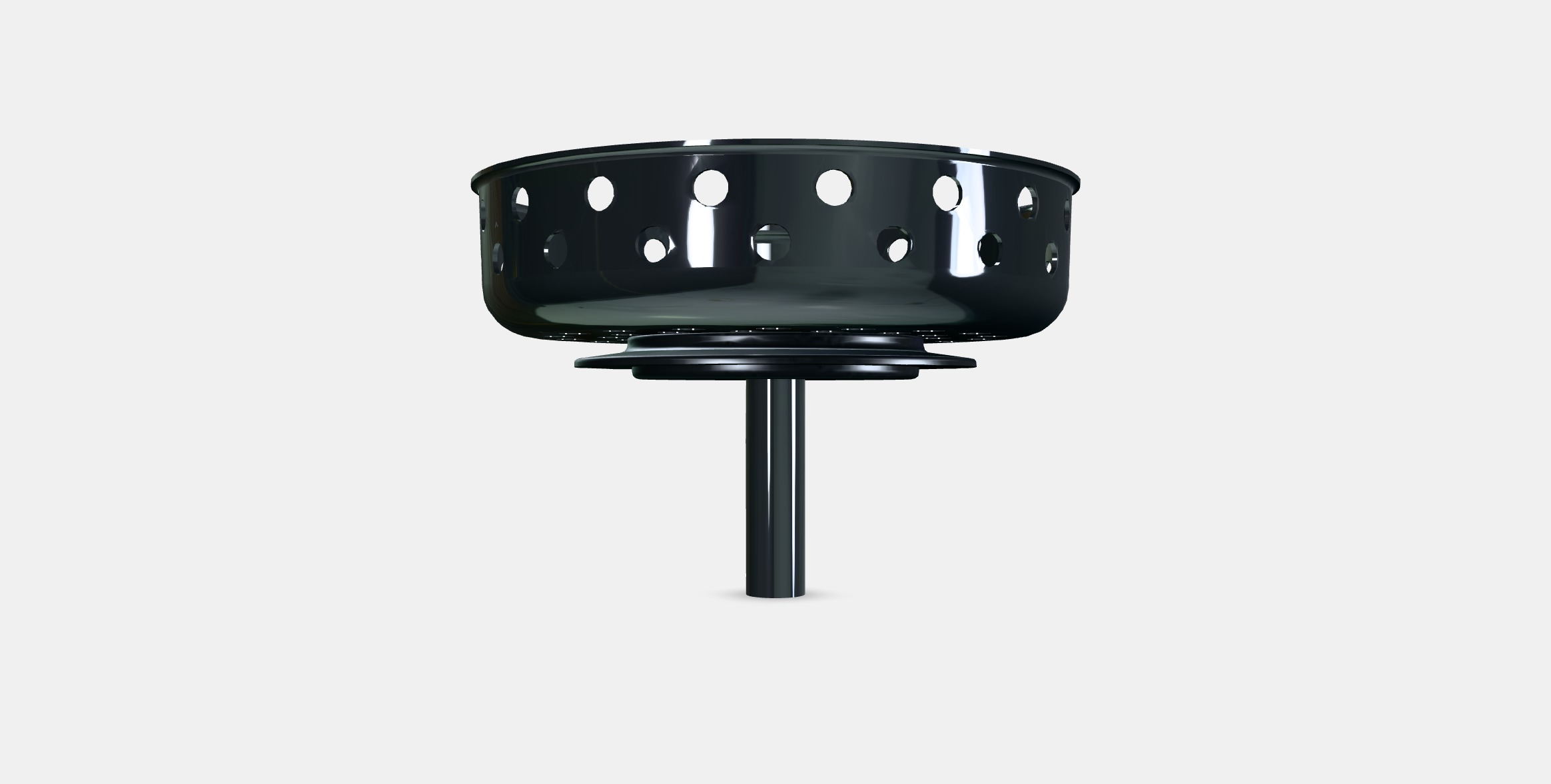 LILLVIKEN Sink stopper Low-poly 3D model_16