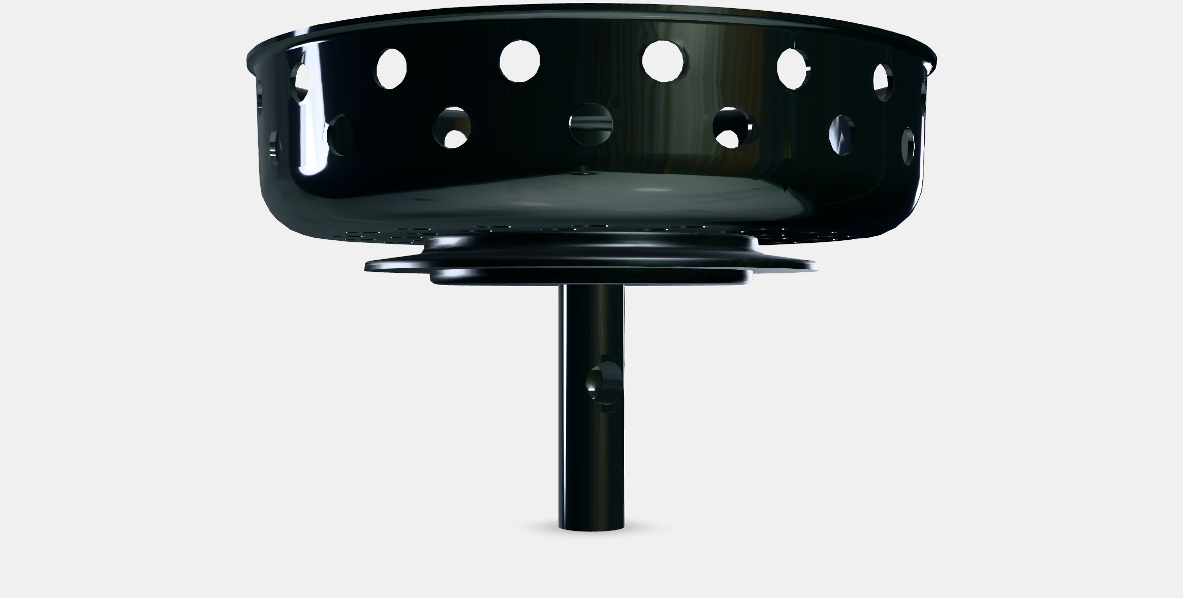 LILLVIKEN Sink stopper Low-poly 3D model_9