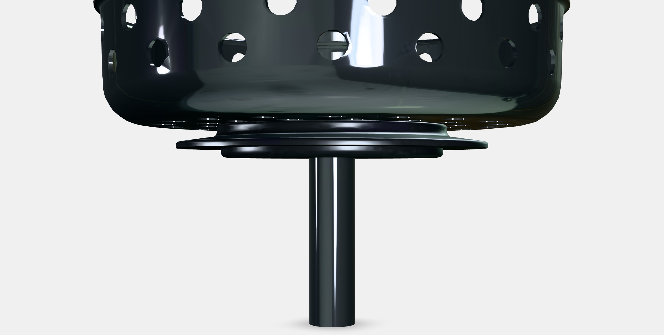 LILLVIKEN Sink stopper Low-poly 3D model_6