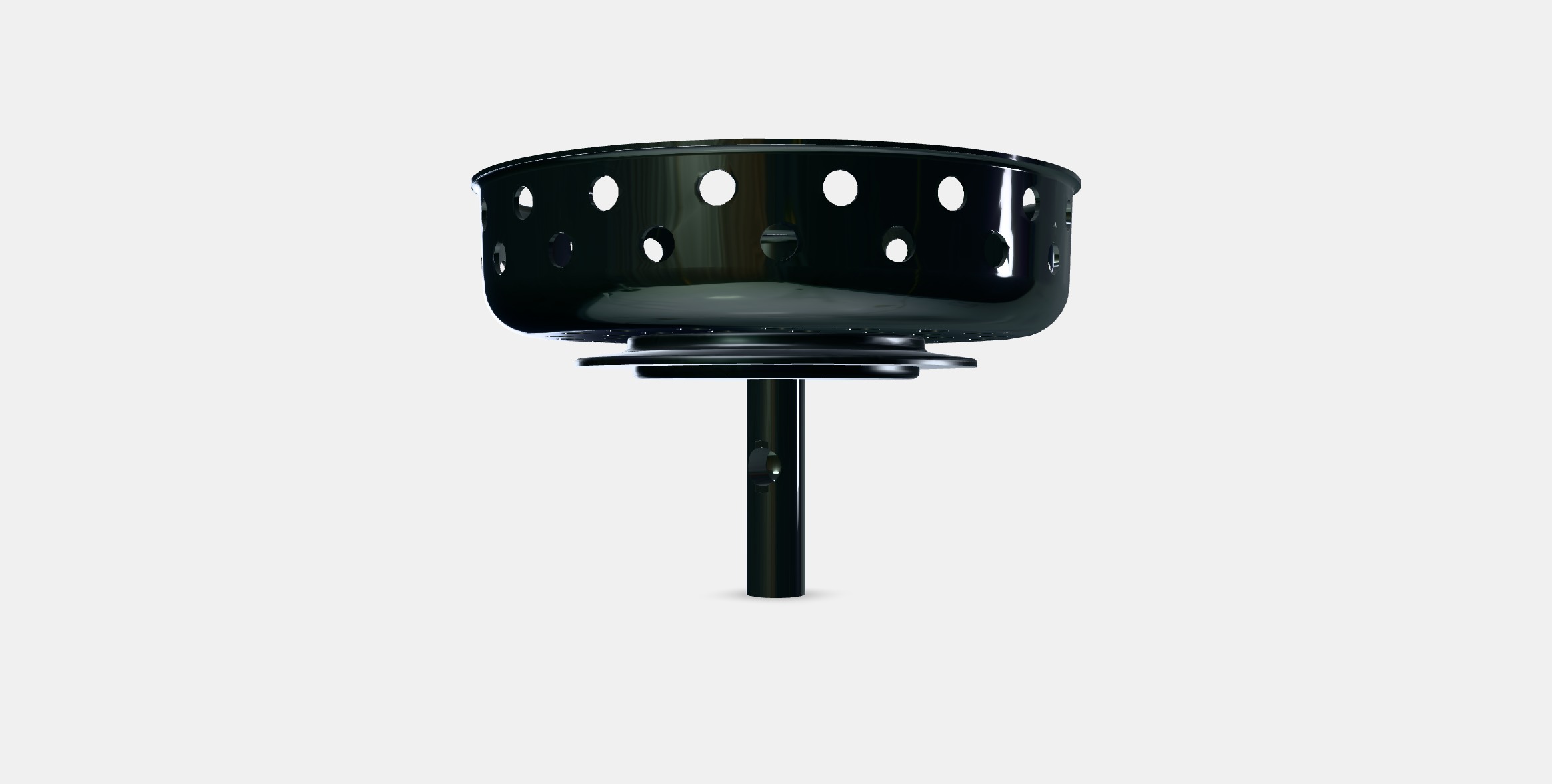 LILLVIKEN Sink stopper Low-poly 3D model_12