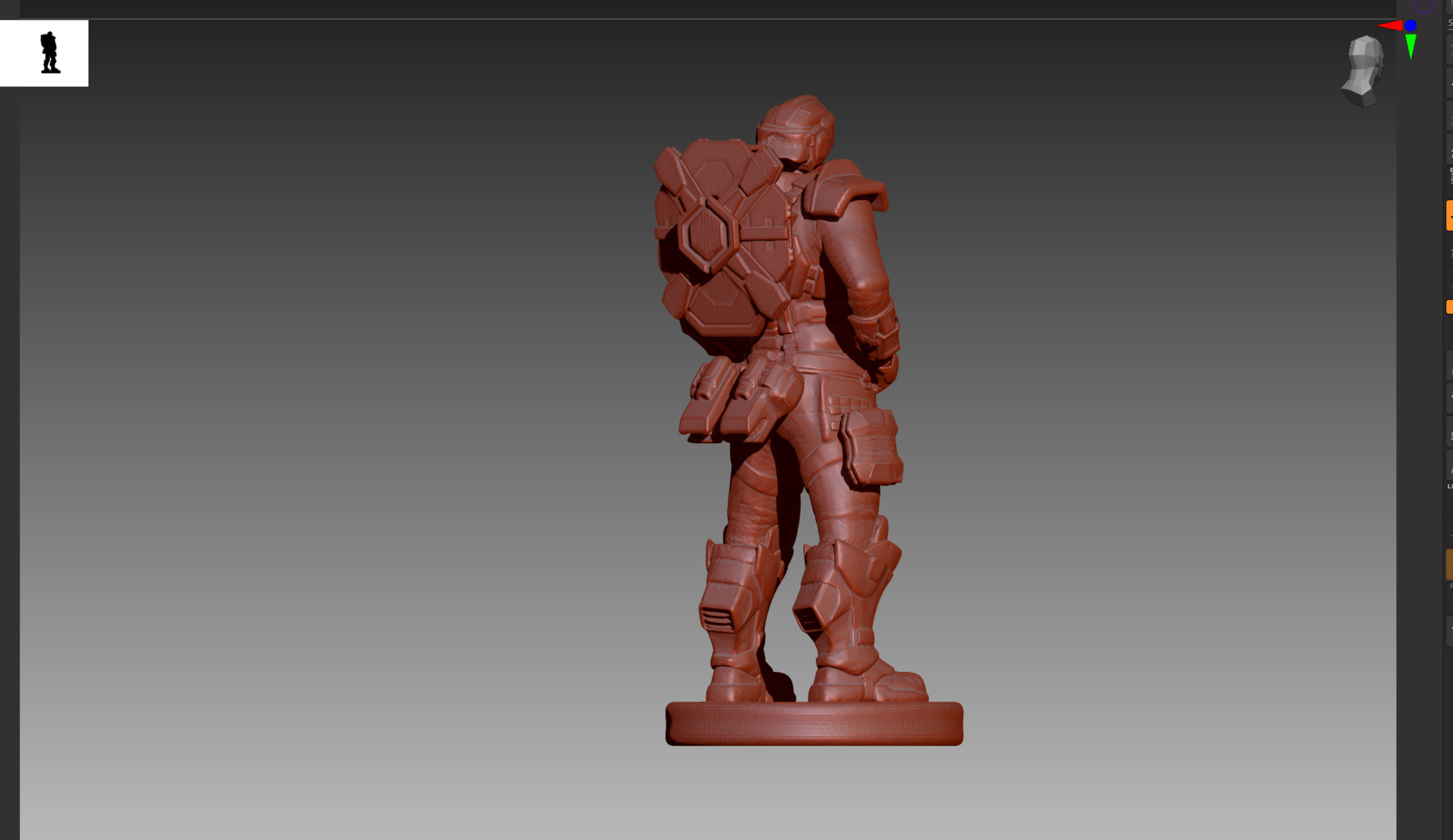 Apex Legends Newcastle STL and OBJ 3D print model_6