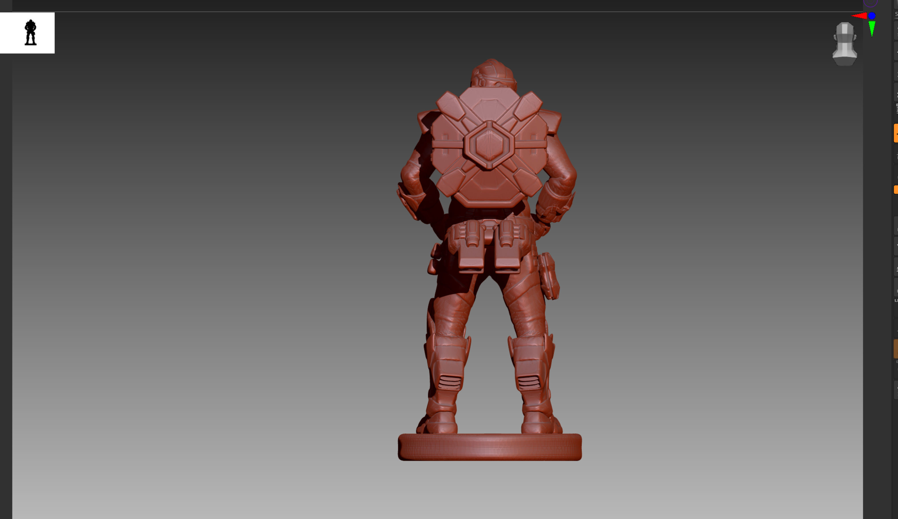 Apex Legends Newcastle STL and OBJ 3D print model_5