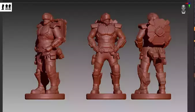 Apex Legends Newcastle STL and OBJ 3D print model