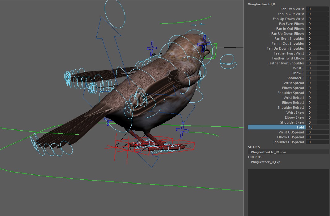 3D Bird Pack Purple Finch Male and Female Low-poly 3D model Low-poly 3D model_37