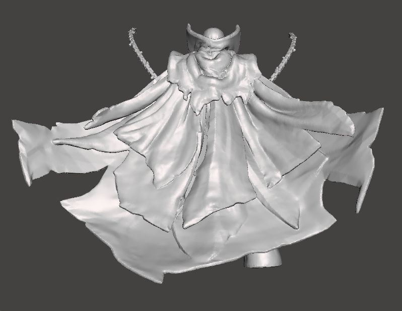 SPAWN CHAIN ATTACK MINIATURE MODEL FOR FANTASY HORROR GAMES RPG 3D print model_5