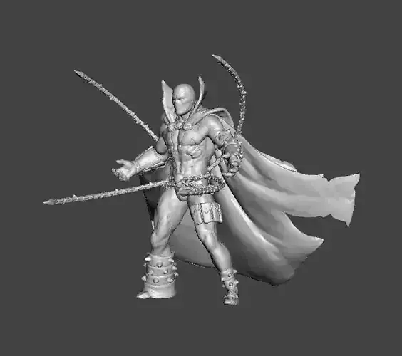 SPAWN CHAIN ATTACK MINIATURE MODEL FOR FANTASY HORROR GAMES RPG 3D print model SPAWN CHAIN ATTACK MINIATURE MODEL FOR FANTASY HORROR GAMES RPG 3D print model