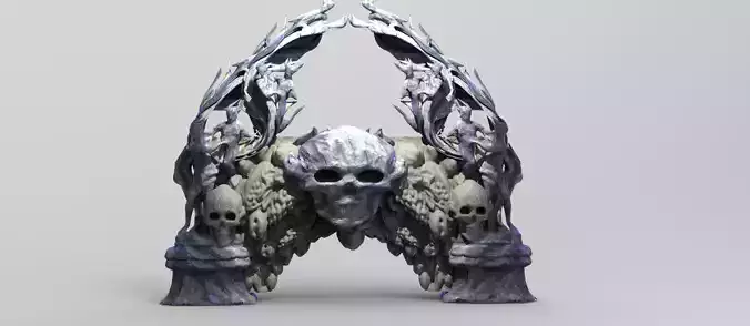 Skeletor Arch Gate