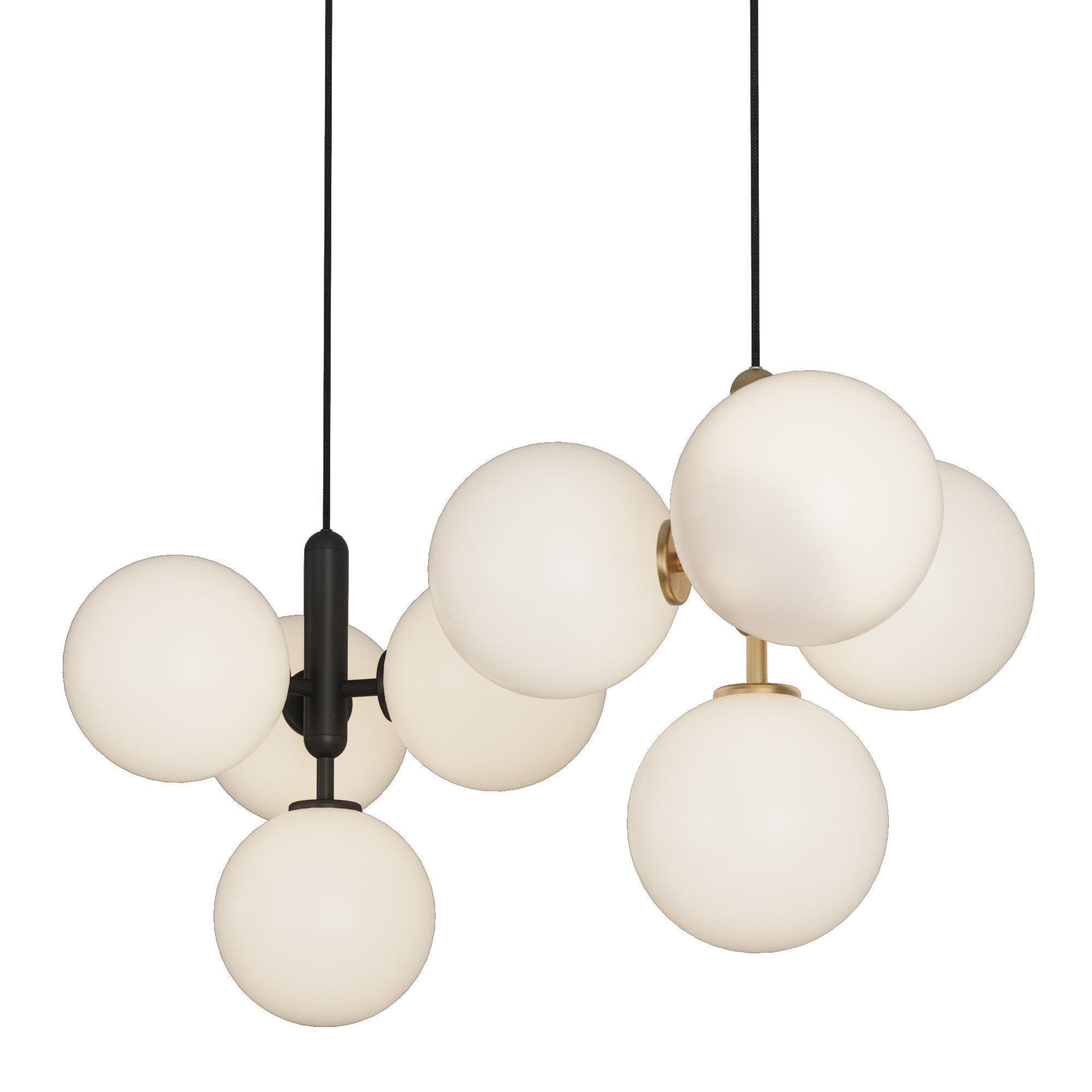 Pendant lamp Louvre Home Manisa 4 3D model_4