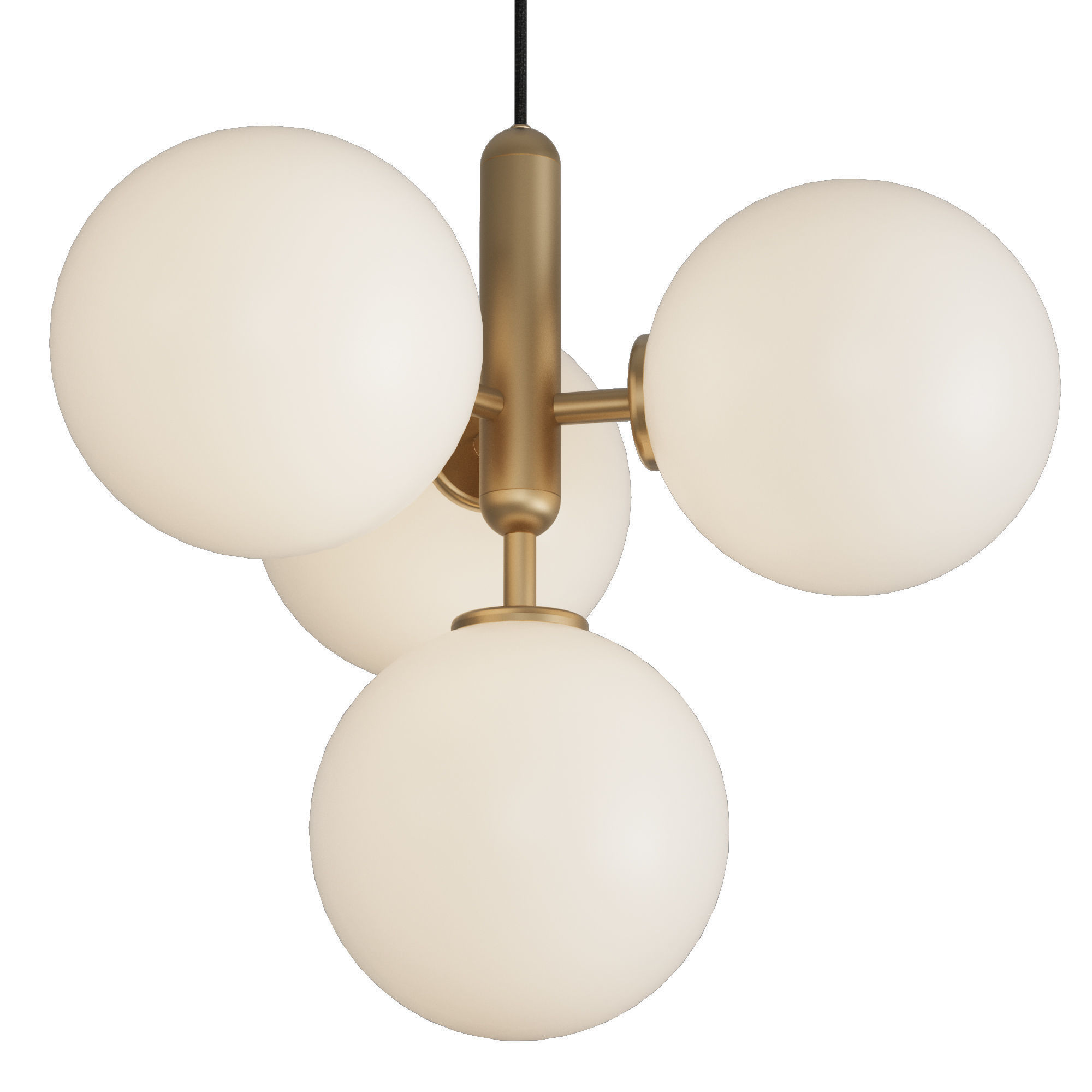 Pendant lamp Louvre Home Manisa 4 3D model_1