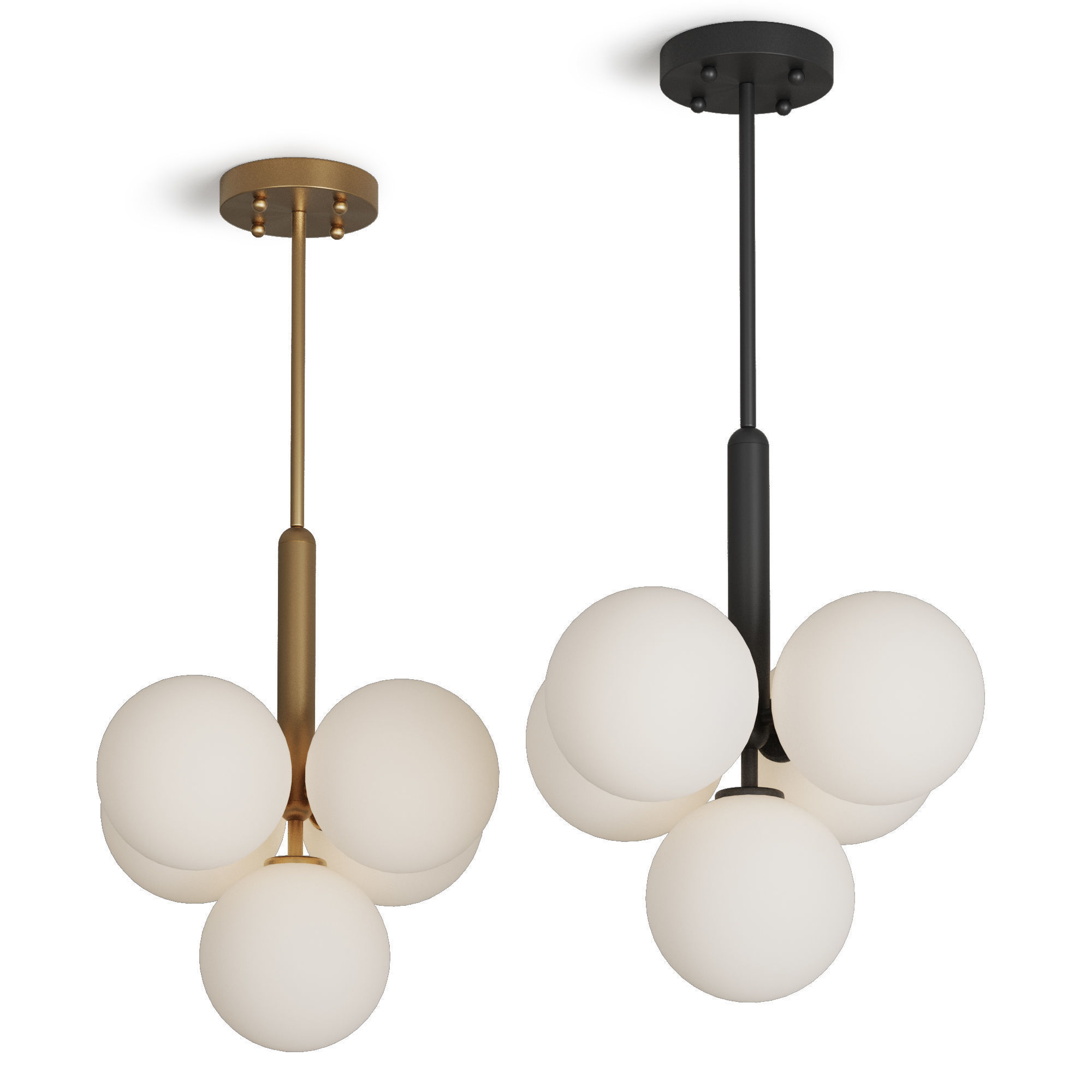 Pendant lamp Louvre Home Manisa 3D model_5