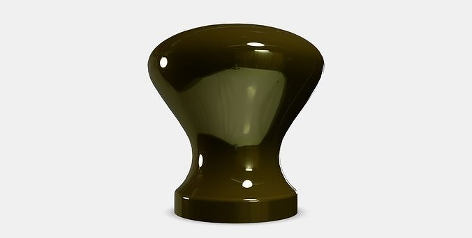 ENERYDA Knob 6 Low-poly 3D model