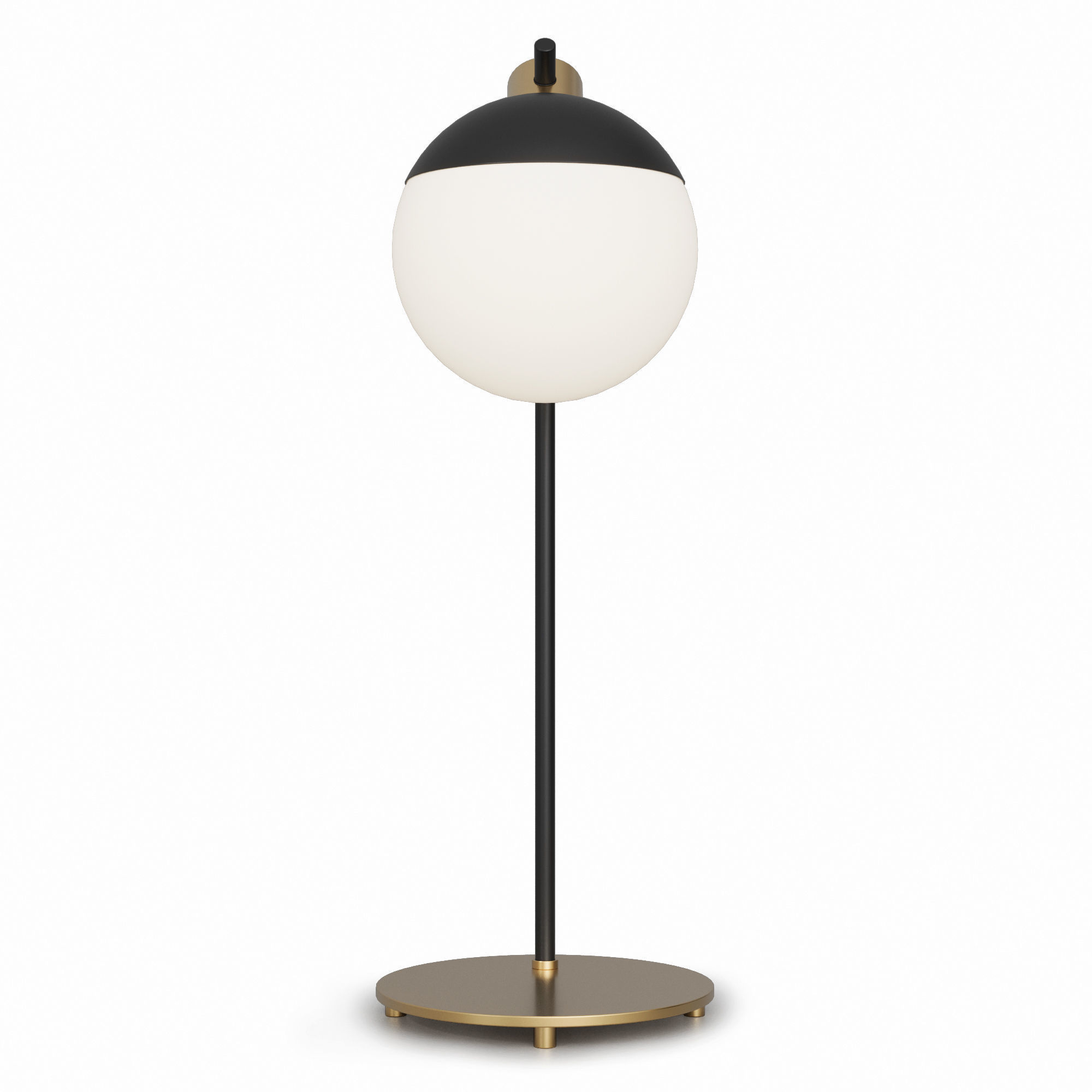 Louvre Home Miranda table lamp 3D model_1