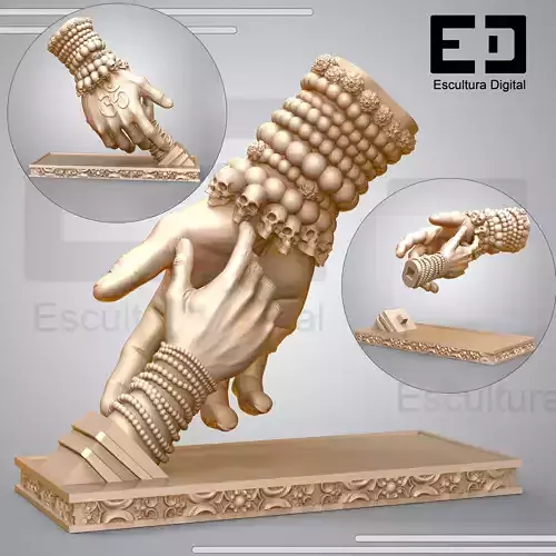 Hand of God - Mano de dios 3D print model