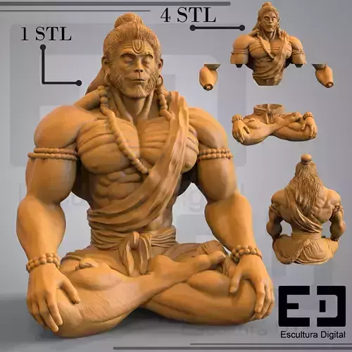 Sun Wukong - Monkey King 3D print model