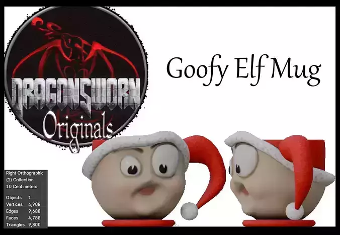 Goofy Elf Mug