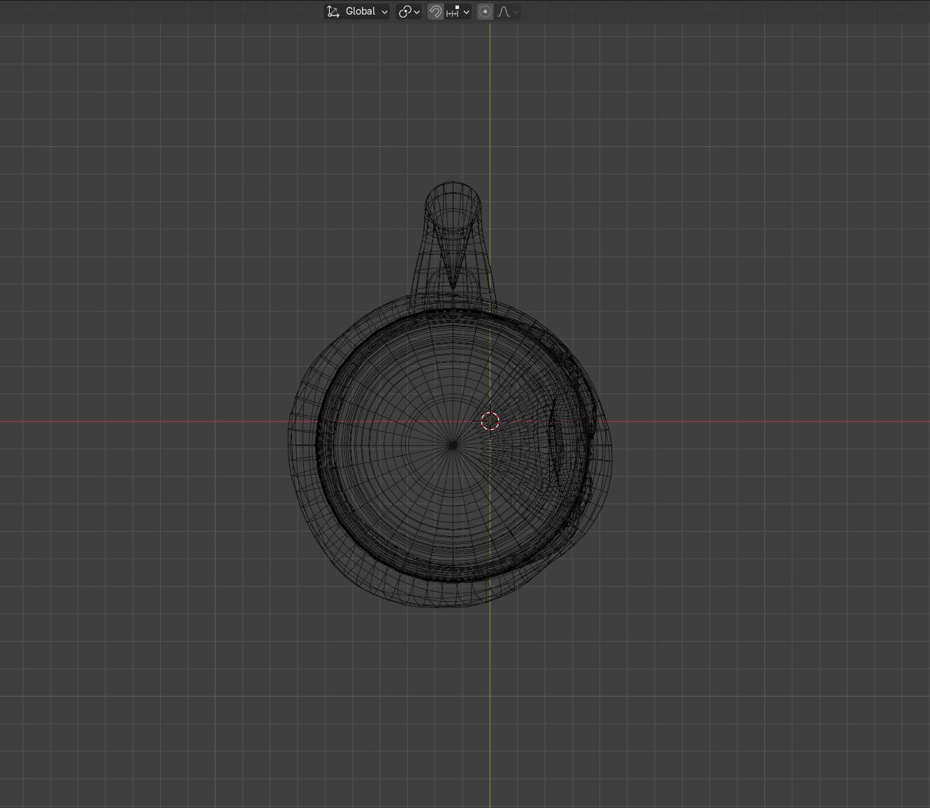 Goofy Elf Mug Low-poly 3D model_14