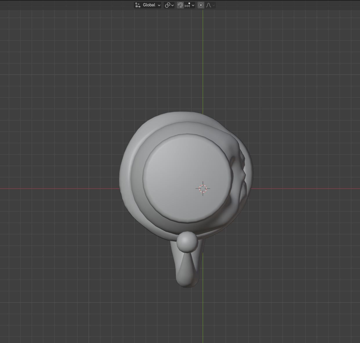 Goofy Elf Mug Low-poly 3D model_9