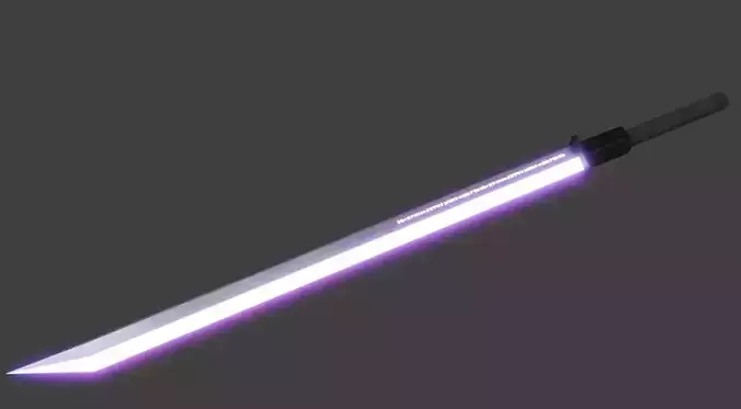 Purple Rune Katana