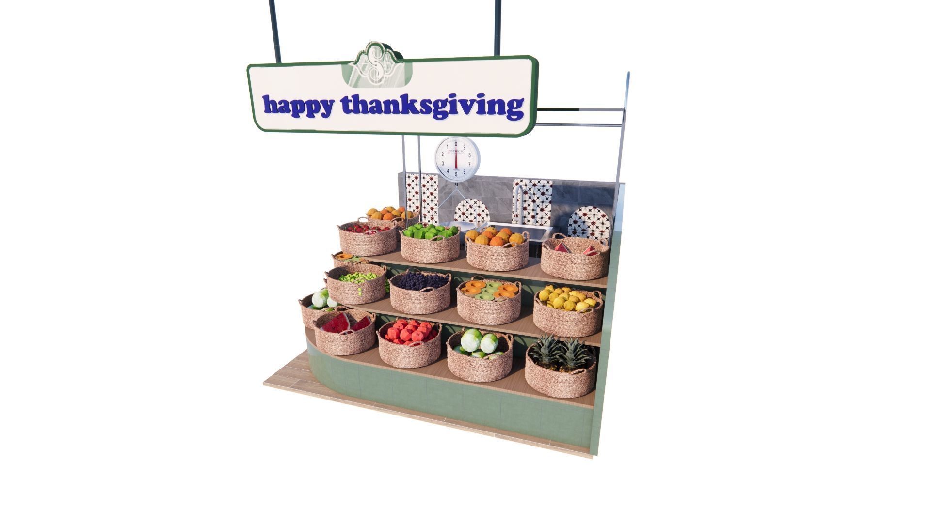 Display Stand 1 3D model_1