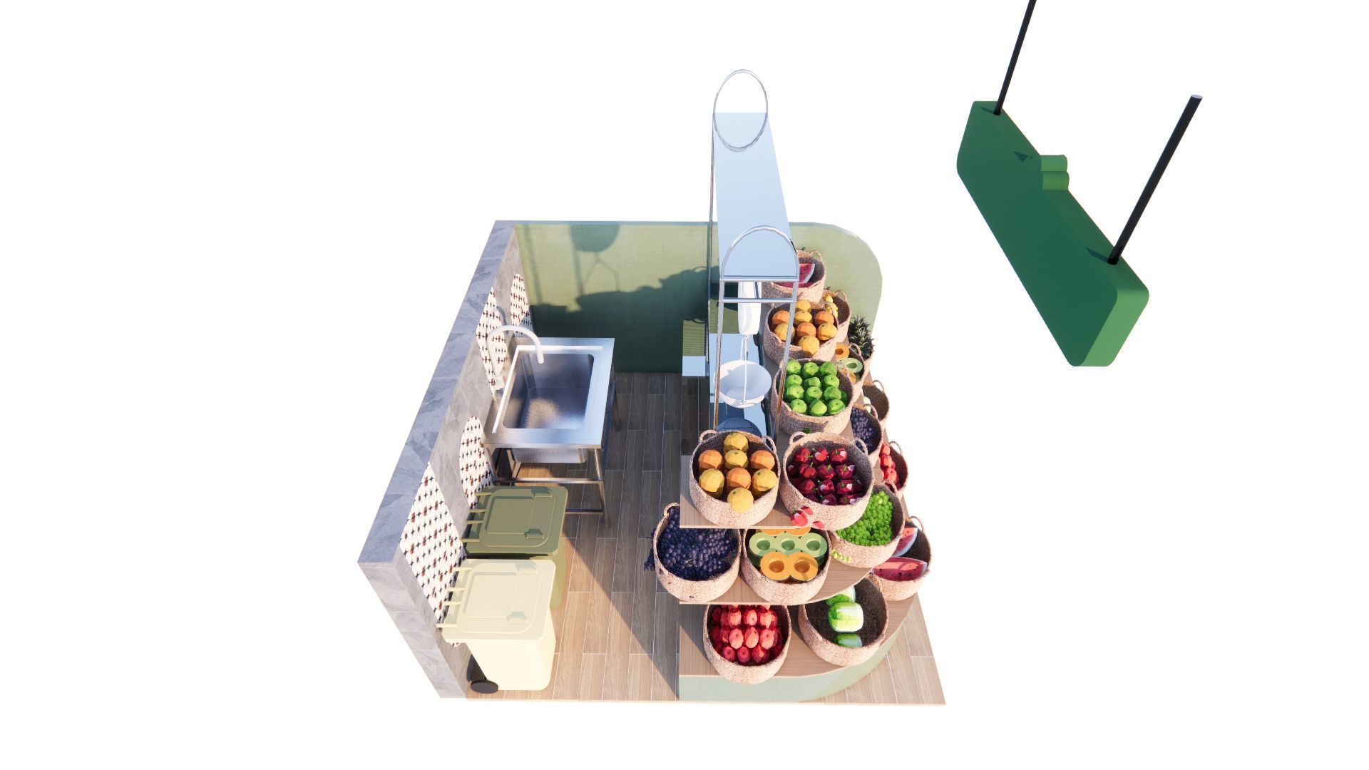 Display Stand 1 3D model_6