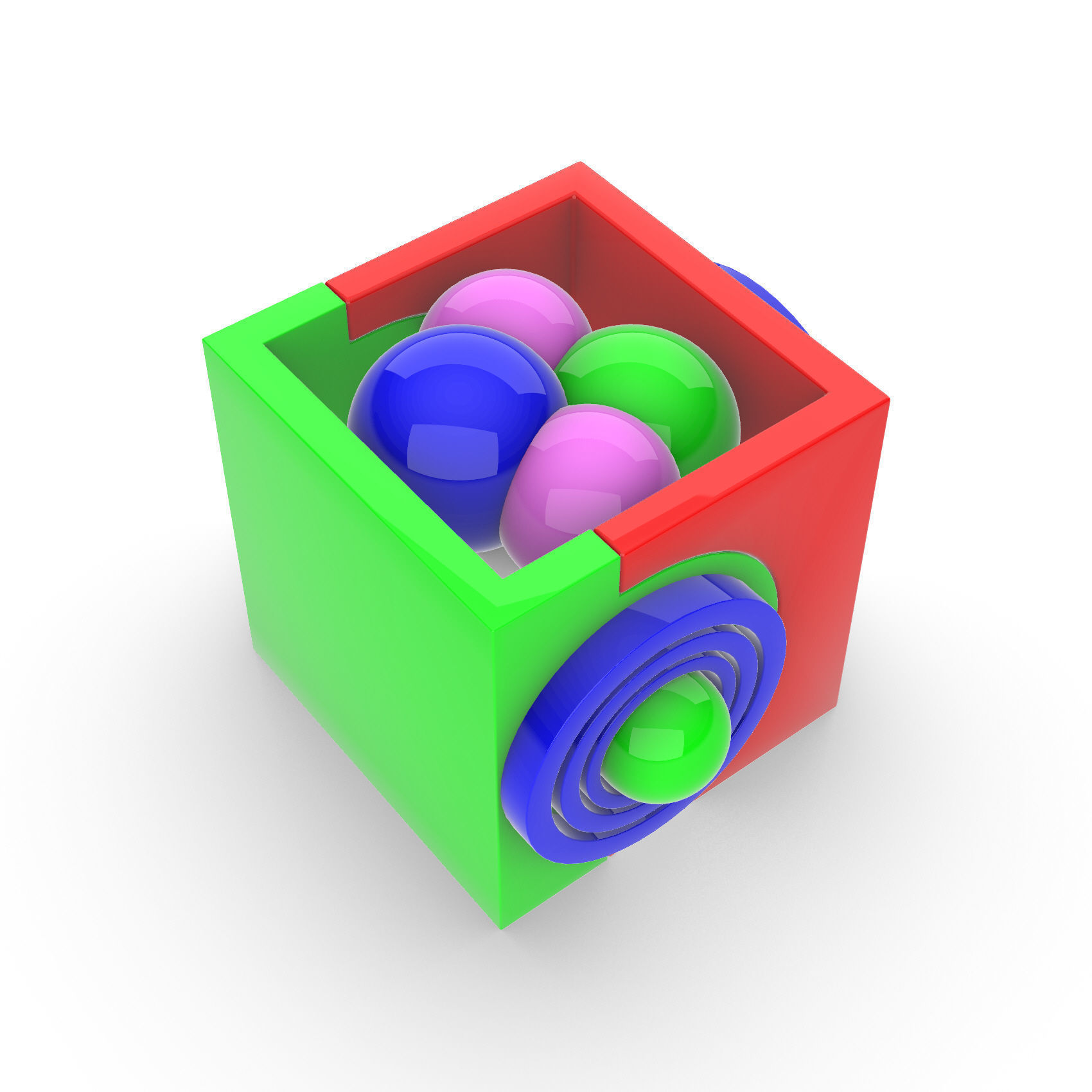 Abstract Art 7 3D model_2