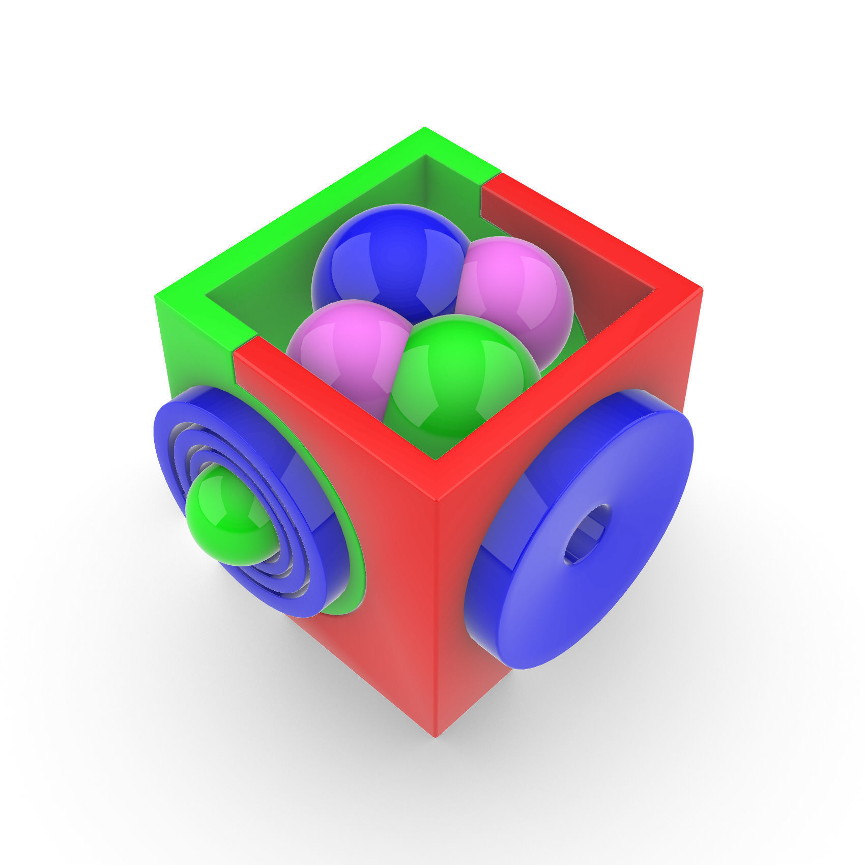 Abstract Art 7 3D model_3