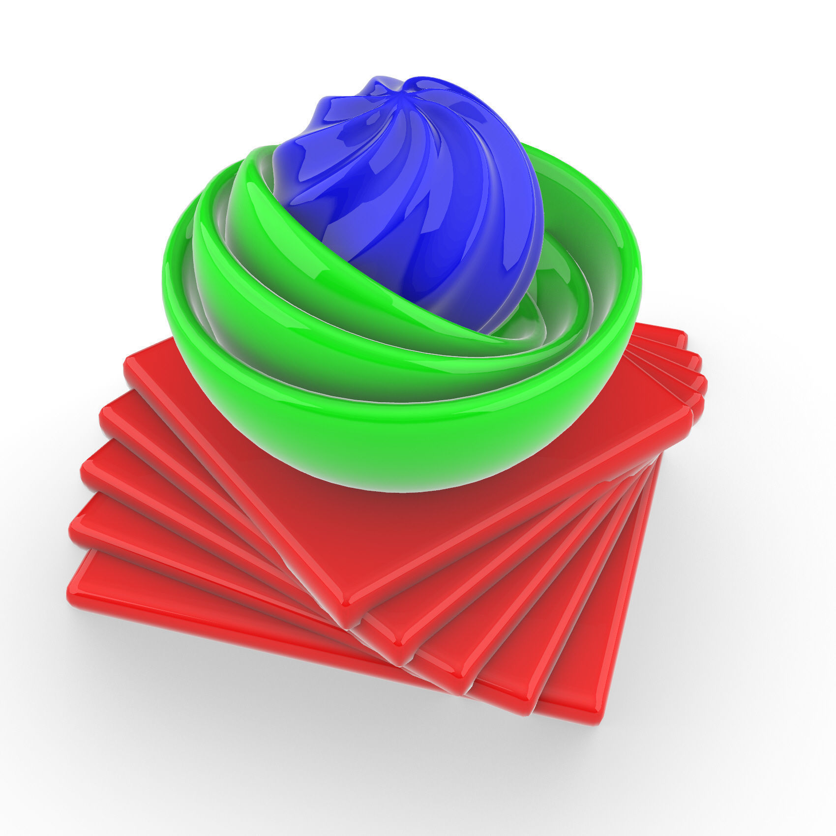 Abstract Art 8 3D model_5